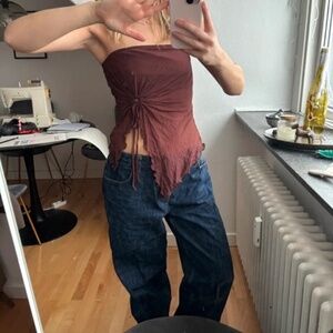 Amisu brown tank top